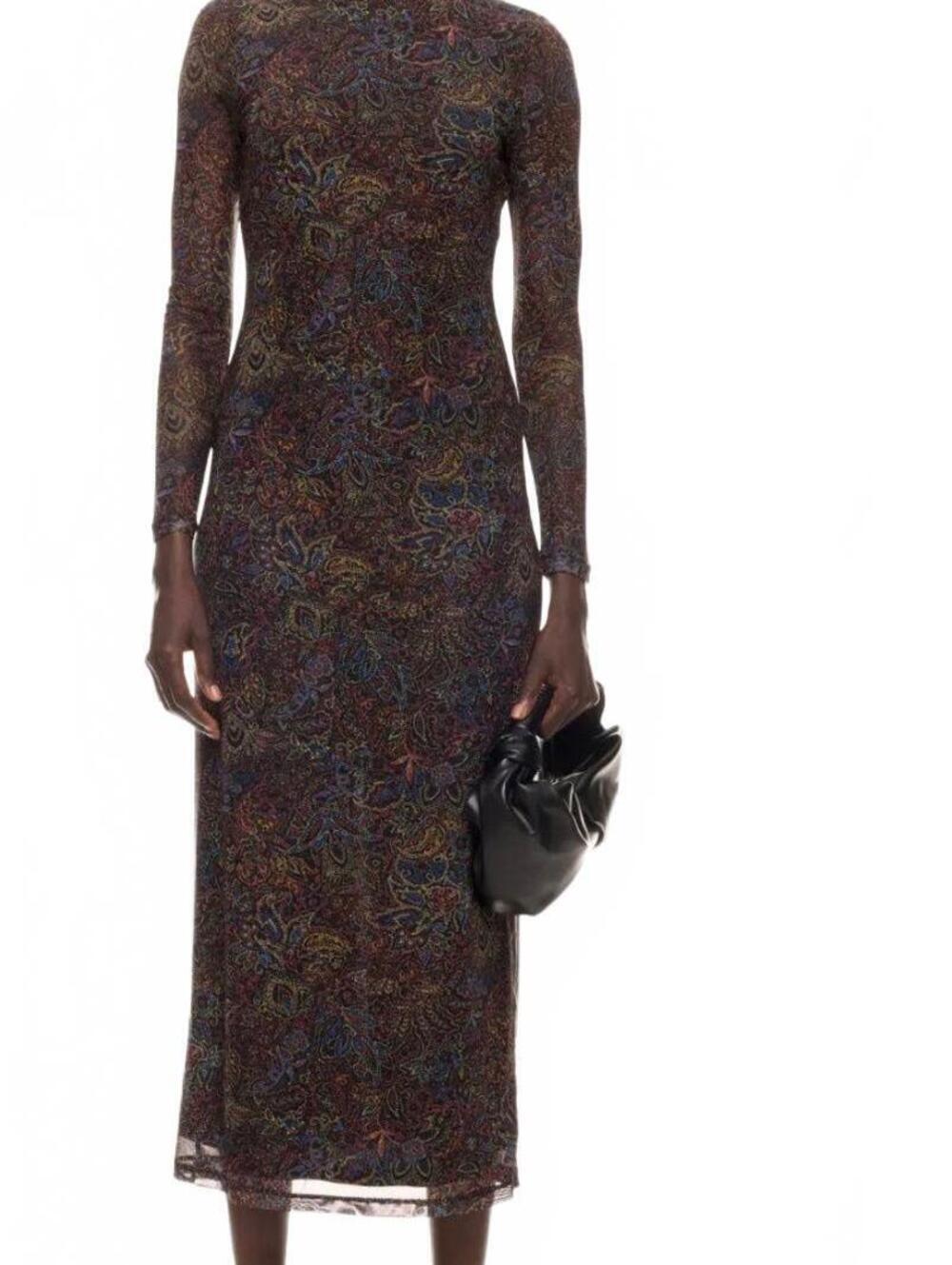 Printed Mesh Dress | Rosetta Getty x RTR | Small ($440 Retail)